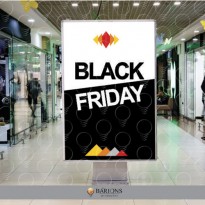 Totem Promocional para Shopping | Black Friday - 2020