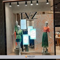 Decoração de Vitrine em 3D com iluminação em LED