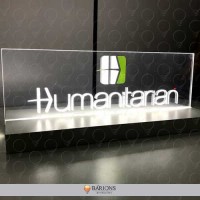 Expositor de Mesa em Acrilico com Iluminação em LED 