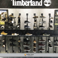 Showroom Timberland com Shoe Shelf de Engate 