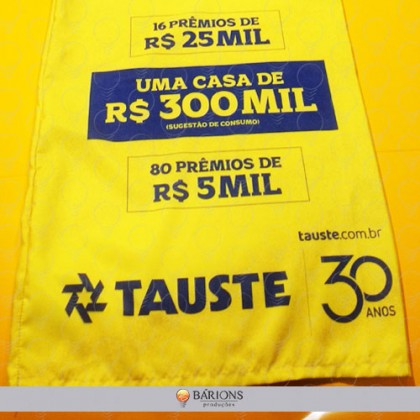 .Tecido impresso para capa de antena de supermercado