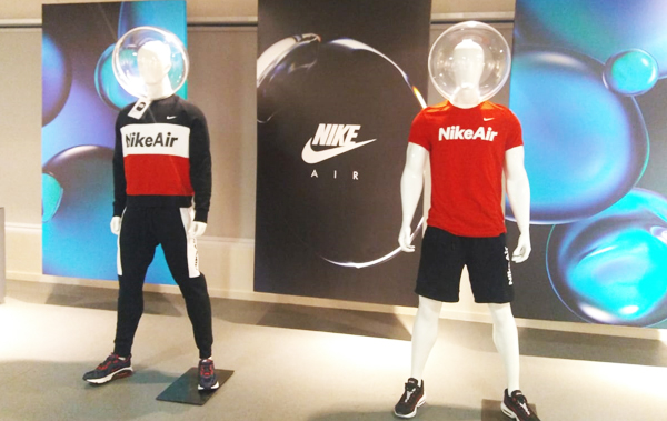 Showroom da Nike, produzido e positivado pela Bárions Produções