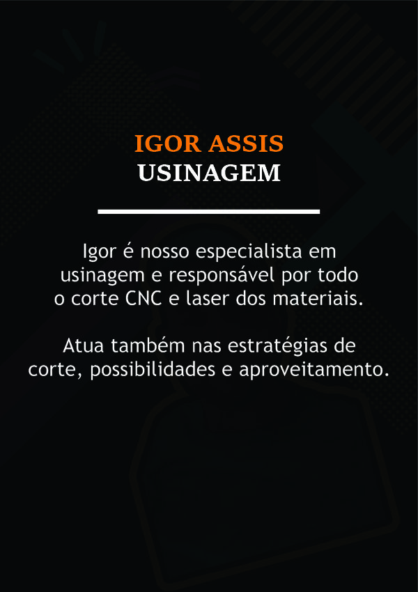 Igor - Usinagem | Bárions Produções