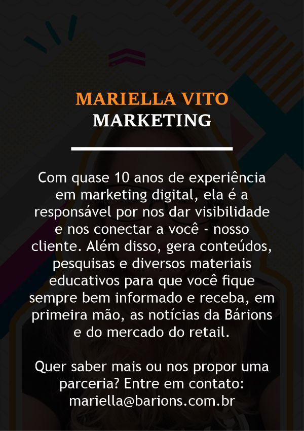 Mariella Vito - Marketing | Bárions Produções
