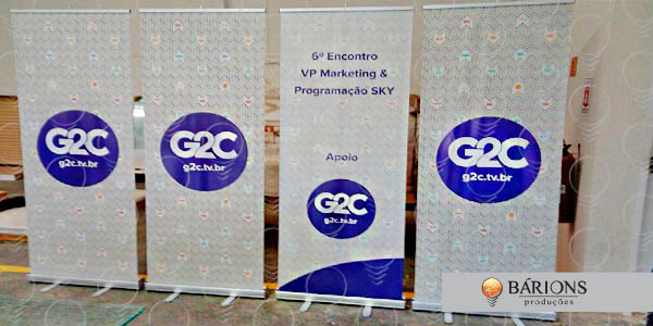 Banner Roll Up Original | Bárions Produções