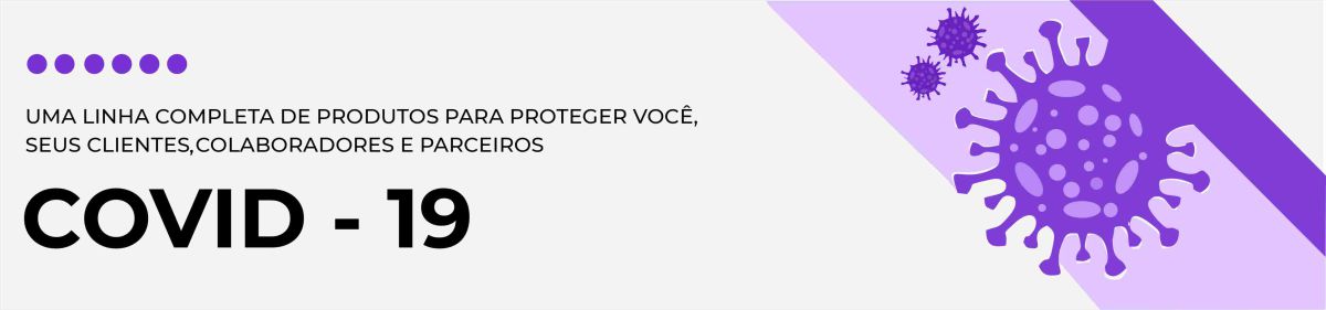 Linha compreta de produtos para Prevenão da COVID-19 | Bárions Produções